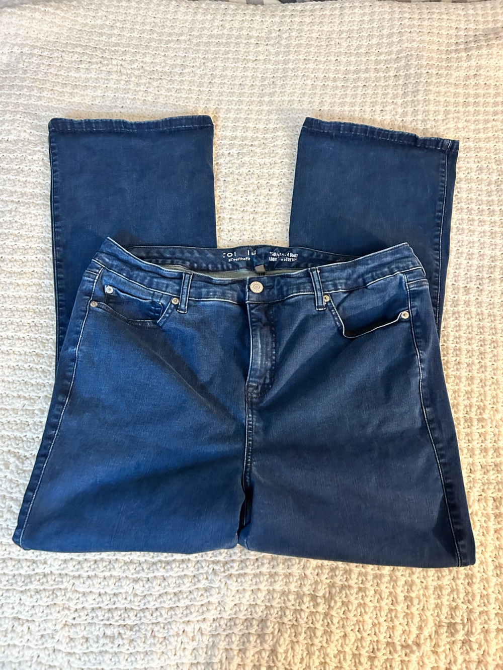 torrid Dark Blue Wide Leg Flare Jeans